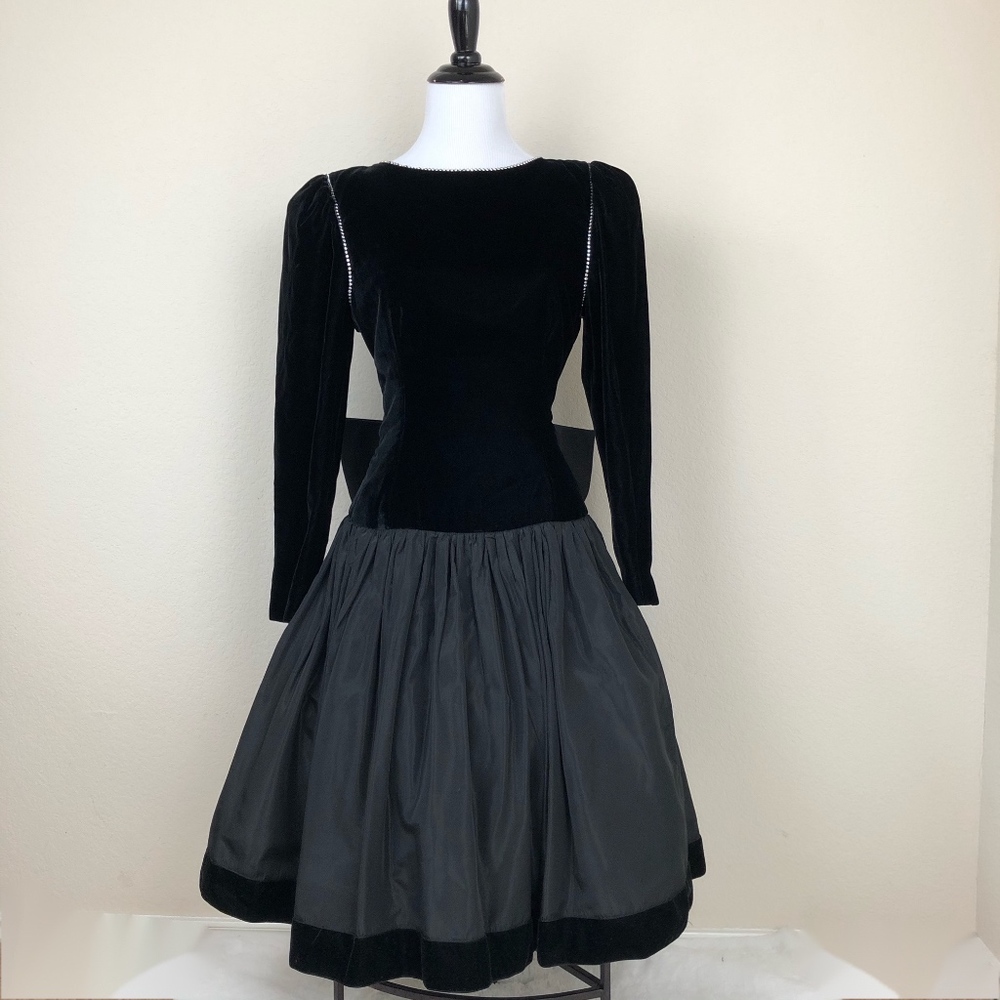 -SOLD-Lillie Rubin Vintage Bouffant Dress Tulle - Picture 2 of 8
